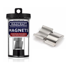 Magcraft Magnets . MFM 0.75” X 0.625” X 0.75” RARE EARTH ARC MAGNET (2)