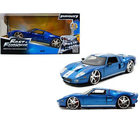 Jada Toys . JAD 1/24 "Fast & Furious" 2005 Ford GT - Metallic Blue