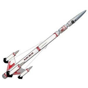 Estes Rockets . EST (DISC) - Dark Silver Rocket Kit (LVL4)