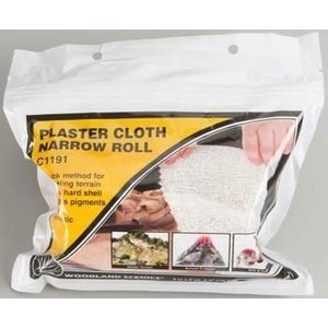 Woodland Scenics . WOO Plaster Cloth Narrow Roll