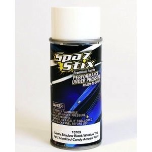 Spaz Stix . SZX CANDY BLACK WINDOW TINT/SHADOW TINT AEROSOL PAINT