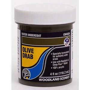 Woodland Scenics . WOO Water Undercoat - Olive Drab