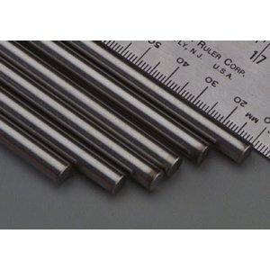 K&S Engineering . KSE SS Round Rod 1/4 X 12''