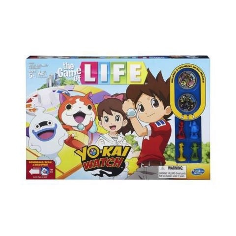  Hasbro Gaming The Game of Life: Yo-kai Watch Edition : Toys &  Games