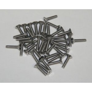 APS Racing . APS Stainless Steel Flat Hex Screws 5 X 12MM