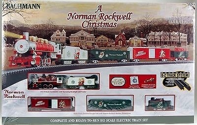 ho christmas train set