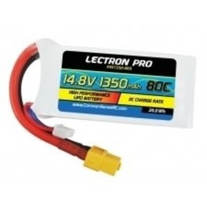 Common Sense R/C . CSR 14.8V 1350MAH 80C LIPO W XT60