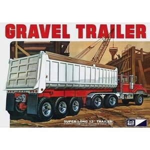MPC . MPC 1/25 3 Axle Gravel Trailer