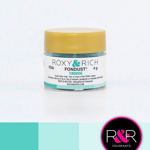 Roxy & Rich . ROX Roxy & Rich - Fondust - Turquoise 4g