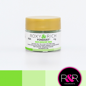 Roxy & Rich . ROX Roxy & Rich - Fondust - Neon Green 4g