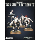 Games Workshop . GWK Warhammer 40K: Tau Empire XV25 Stealth Battlesuits