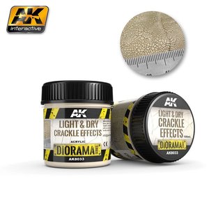 A K Interactive . AKI Light And Dry Crackle Effects 100ml.