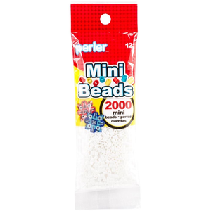 Perler (beads) PRL White - Mini Perler Beads 2000 pkg