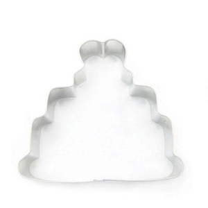 CK Products . CKP 4” Wedding Cake Cookie Cutter