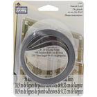 Plaid (crafts) . PLD Black .125" Thick - Gallery Glass Instant Lead Lines 24" 8/Pkg