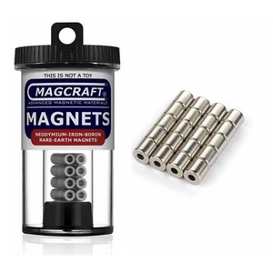 Magcraft Magnets . MFM 1/4""X1/10""X1/4"" R/E Cyl Magnet