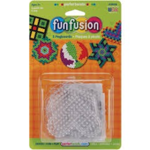 Perler (beads) PRL Clear Shapes Perler Pegboard 5 pcs