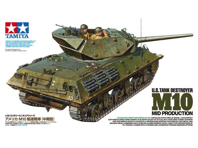 その他 Tamiya U.S. Tank Destroyer M10 1/35 Tamiya America Incorporated . TAM Tamiya 1/35 US M10 Tank
