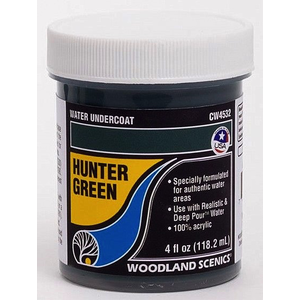 Woodland Scenics . WOO Water Undercoat - Hunter Green