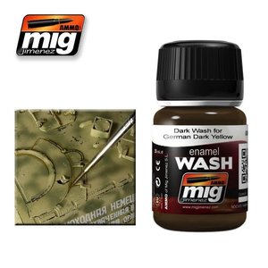 Ammo of MIG . MGA Brown Wash for German Dark Yellow (35ml)