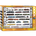 Eurographics Puzzles . EGP History of Trains – 1000pc Puzzle Calgary