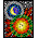 Stuff To Color . SFC 16X20 Velvet Poster Sun Moon Nature Art Calgary