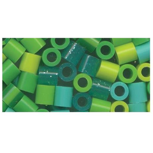 Perler (beads) PRL Perler Beads - Jewel Tone Green Mix