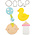 CK Products . CKP Cutie Cupcake - Baby Set (4)