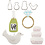 CK Products . CKP Cutie Cupcake - Wedding Set (4)