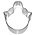 CK Products . CKP 2-1/2" Pacifier Cookie Cutter