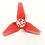 EMAX . EMX Avan Babyhawk 2.3” Propeller 2.3x2.7x3.6 Clear Red