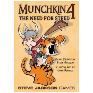 Steve Jackson Games . SJG (DISC) Munchkin 4 Need For Steed