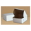 Retail Supplies . RES 7 x 7 x 3.5 White Bakery Box