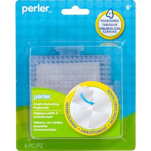 Perler (beads) PRL Perler Pegboards 4/Pkg Clear