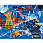 Craft Buddy . CBD Polar Express - Crystal Art Kit (Large)