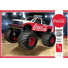 AMT\ERTL\Racing Champions.AMT 1/25 '88 Chevy Silverado Monster Truck Coca Cola