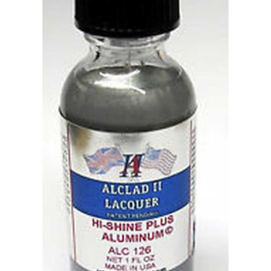 Alclad Paint . ALD Hi-Shine Plus Aluminum 1oz