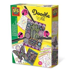 SES Creative . SES (DISC) Doodle Colouring Cards Activity Kit