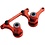 Traxxas . TRA Anodized Alum Steering Bellcranks Red