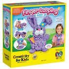 Creativity for kids . CFK Finger Looping – Bunny Kids Crafts Animal Nature Calgary