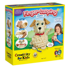 Creativity for kids . CFK Finger Looping – Puppy Kids Crafts Animals Nature Calgary