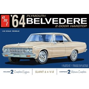 AMT\ERTL\Racing Champions.AMT 1/25 1964 Plymouth Belvedere