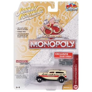 Johnny Lightning . JNL 1/64 1933 Ford Panel Delivery Monopoly