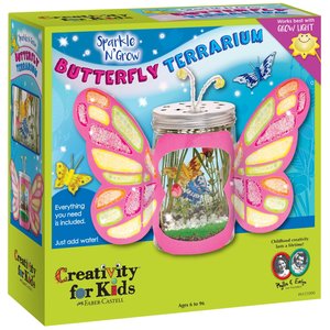 Creativity for kids . CFK Sparkle N' Grow Butterfly Terrarium