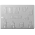 CK Products . CKP Nativity Scene Chocolate Mold