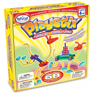 Popular Playthings . POP Playstix Flexible Set 68pcs