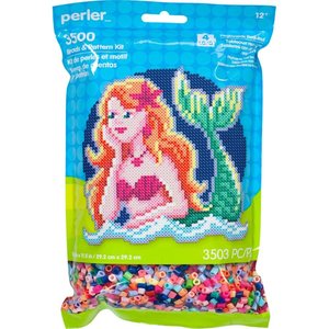 Perler (beads) PRL Mermaid Perler Pattern Bag
