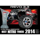 Traxxas . TRA Revo 3.3 4WD RTR Nitro Monster Truck - Blue
