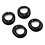 Associated Electrics . ASC B6.1 Aluminum Differential Height Inserts, black