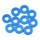 Associated Electrics . ASC Team associated Washers 7.8x3.5x2.0mm, Blue Aluminum